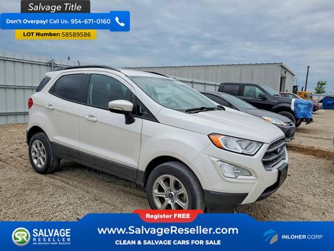 Used 2021 Ford EcoSport SE w/ Interior Protection Package AWD/4WD image 5