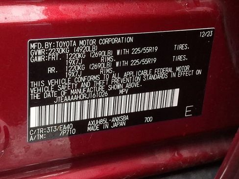 New 2024 Toyota Venza Limited AWD/4WD image 27