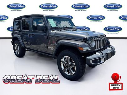Used 2022 Jeep Wrangler Unlimited Sahara w/ LED Lighting Group