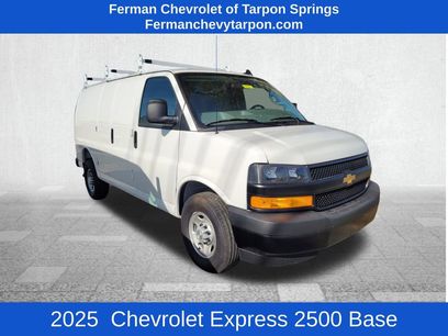 New 2025 Chevrolet Express 2500 Work Van 3D Cargo Van w/ Driver Convenience Package