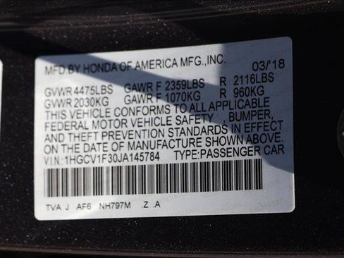Used 2018 Honda Accord Sport image 16