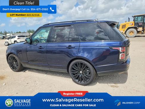 Used 2018 Land Rover Range Rover HSE AWD/4WD image 3