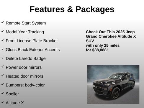 Used 2025 Jeep Grand Cherokee Altitude image 21