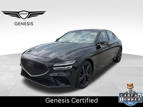 Certified 2023 Genesis G70 3.3T w/ Sport Prestige Package RWD image 1