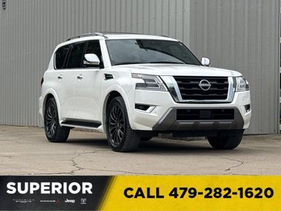 Used 2024 Nissan Armada Platinum w/ Captain's Chairs Package