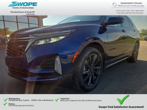 Used 2023 Chevrolet Equinox RS w/ LPO, Floor Liner Package FWD image 3