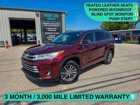 Used 2018 Toyota Highlander XLE image 1