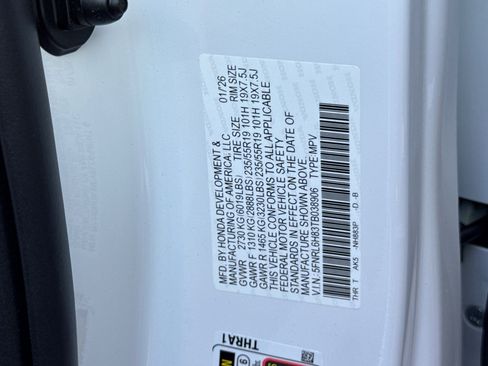 New 2026 Honda Odyssey Touring image 21