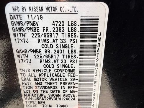 Used 2020 Nissan Rogue S AWD/4WD image 22