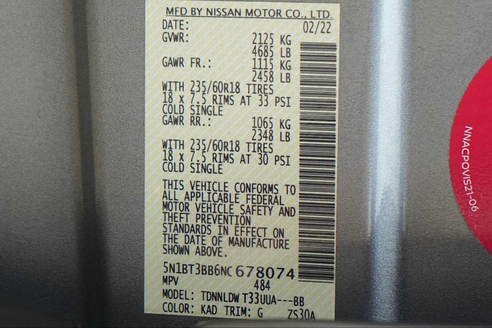 Used 2022 Nissan Rogue SV AWD/4WD image 30