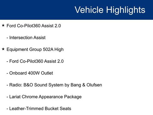 Certified 2021 Ford F150 Lariat w/ Equipment Group 502A High image 24