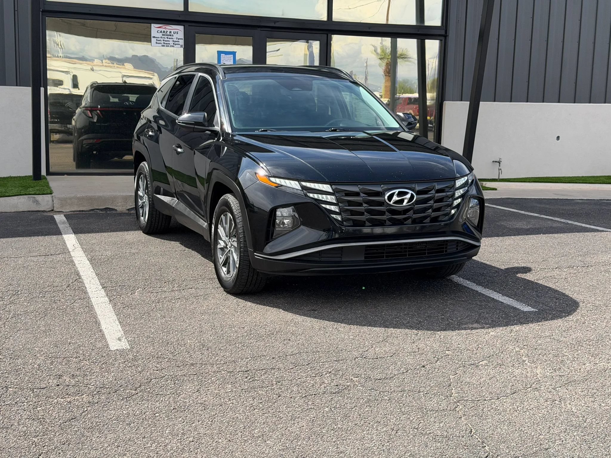 Used 2022 Hyundai Tucson Blue AWD/4WD image 11