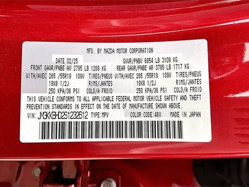 Used 2025 MAZDA CX-90 3.3 Turbo w/ Preferred Package image 16