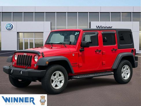Used 2016 Jeep Wrangler Unlimited Sport w/ Quick Order Package 24S AWD/4WD image 1