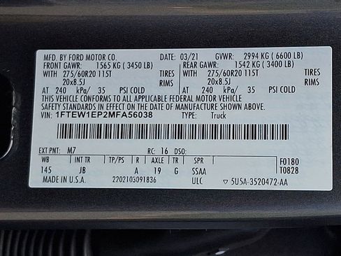 Used 2021 Ford F150 XL w/ STX Appearance Package AWD/4WD image 25