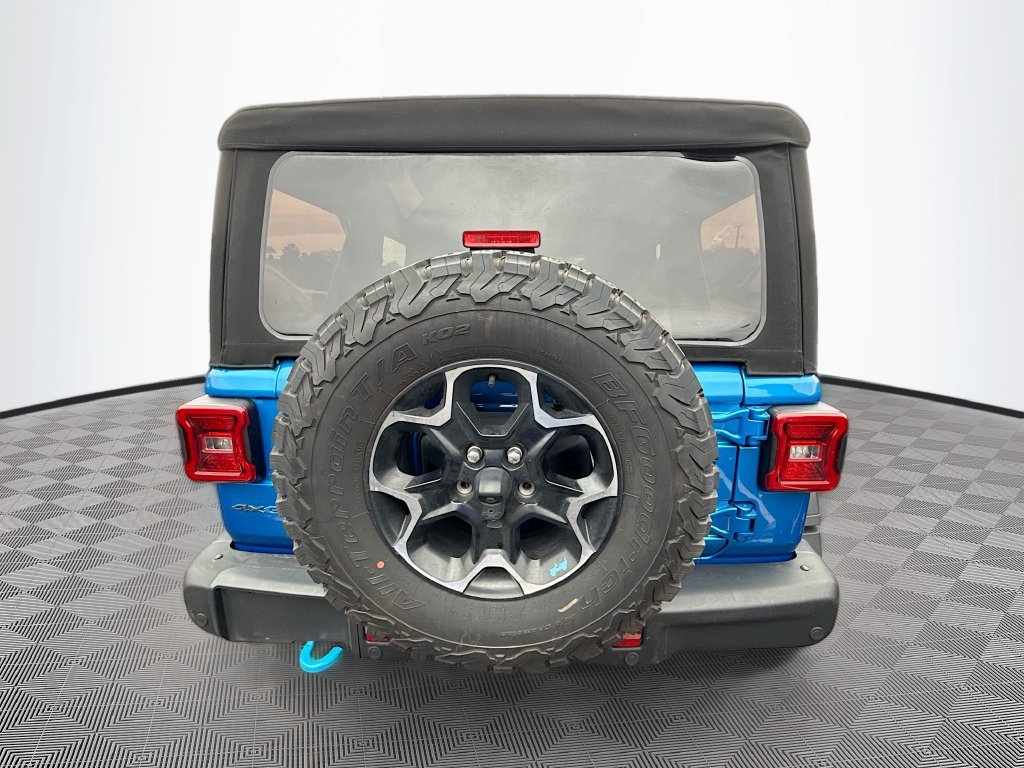 Certified 2022 Jeep Wrangler Unlimited Rubicon 4xe w/ Steel Bumper Group AWD/4WD image 7