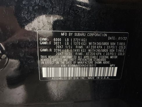 Used 2022 Subaru Ascent Touring image 6