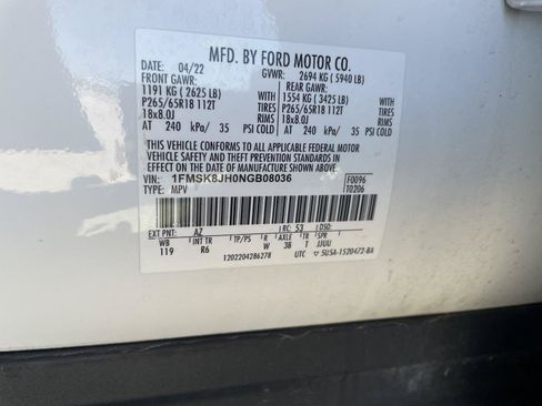 Certified 2022 Ford Explorer Timberline AWD/4WD image 42