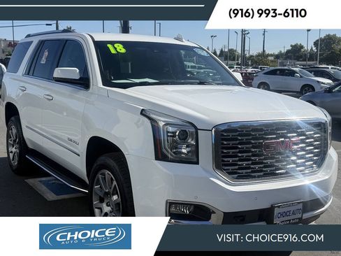 Used 2018 GMC Yukon Denali RWD image 1