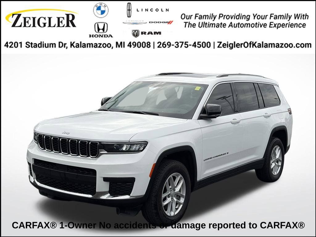 Used 2023 Jeep Grand Cherokee L Laredo w/ Luxury Tech Group I AWD/4WD image 1