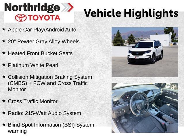 Used 2022 Honda Pilot Sport image 2