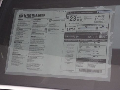 New 2026 Volvo XC90 B6 Plus w/ Protection Package Premier image 18