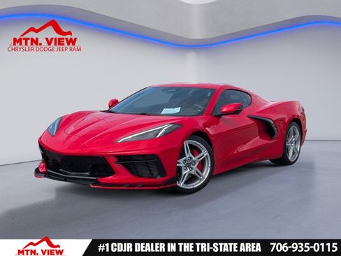 Used 2024 Chevrolet Corvette Stingray Coupe w/ Battery Protection Package RWD image 1