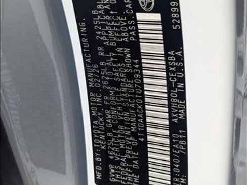 New 2026 Toyota Camry SE image 16