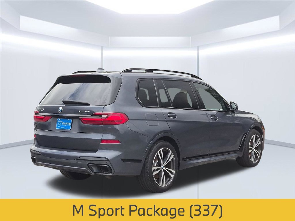 Used 2022 BMW X7 xDrive40i w/ M Sport Package AWD/4WD image 7