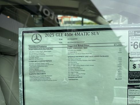 Certified 2025 Mercedes-Benz GLS 450 4MATIC image 13