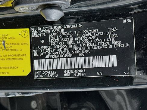 Used 2007 Toyota Highlander 4WD Hybrid image 31