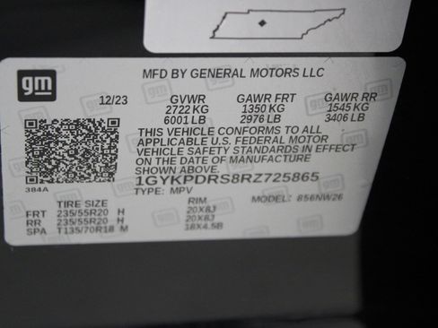 Certified 2024 Cadillac XT6 Premium Luxury w/ LPO, Floor Liner Package image 47