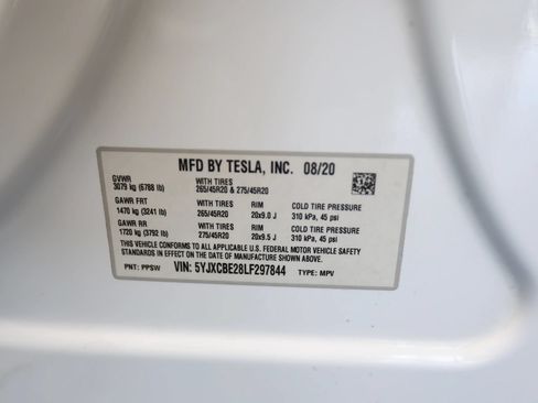 Used 2020 Tesla Model X Long Range AWD/4WD image 31