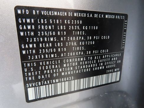 Used 2022 Volkswagen Tiguan SE R-Line FWD image 29