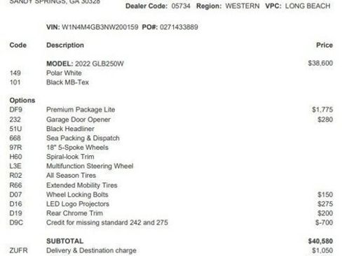 Certified 2022 Mercedes-Benz GLB 250 image 4