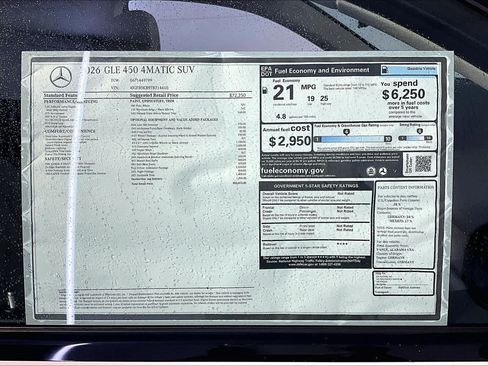 New 2026 Mercedes-Benz GLE 450 4MATIC image 18