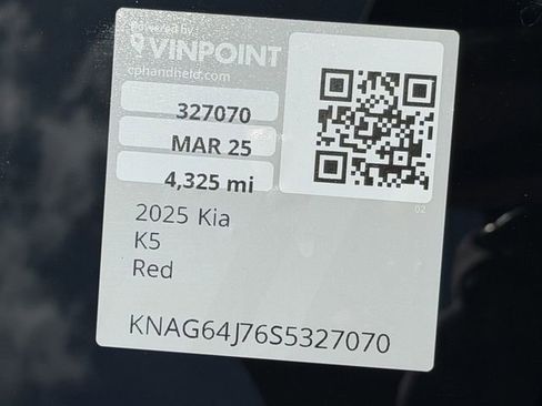 Certified 2025 Kia K5 GT-Line FWD image 47
