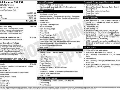 Used 2007 Buick Lucerne CXL w/ Luxury Package FWD image 2