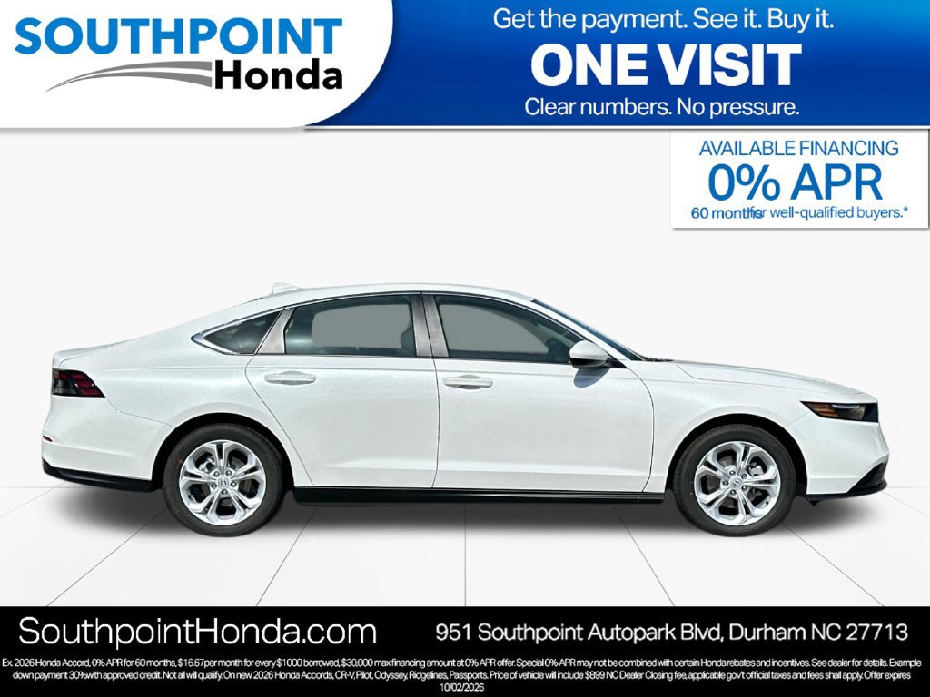 New 2026 Honda Accord LX image 2