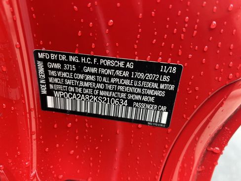 Used 2019 Porsche 718 Boxster image 37