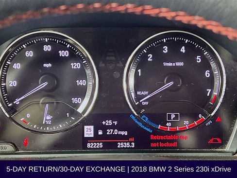Used 2018 BMW 230i xDrive Convertible image 16