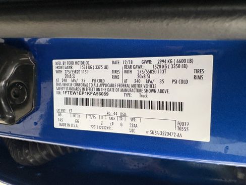 Used 2019 Ford F150 XL w/ Equipment Group 101A Mid image 34