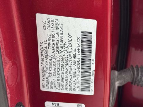 Used 2023 Honda Ridgeline RTL image 28