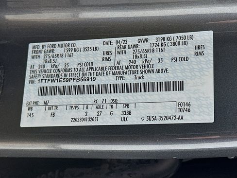 Used 2023 Ford F150 XLT w/ Equipment Group 302A High image 12