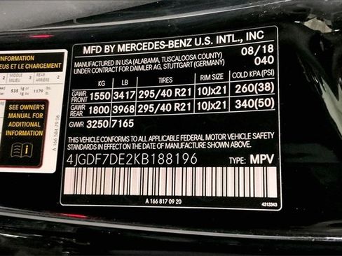 Used 2019 Mercedes-Benz GLS 550 4MATIC image 8