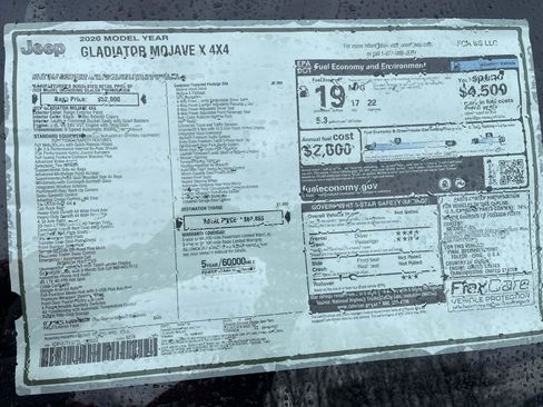 New 2026 Jeep Gladiator Mojave image 3