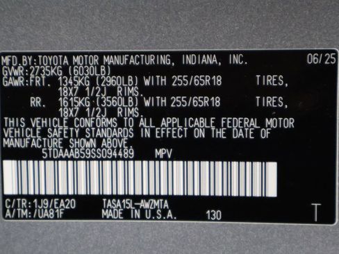 Certified 2025 Toyota Grand Highlander AWD image 17