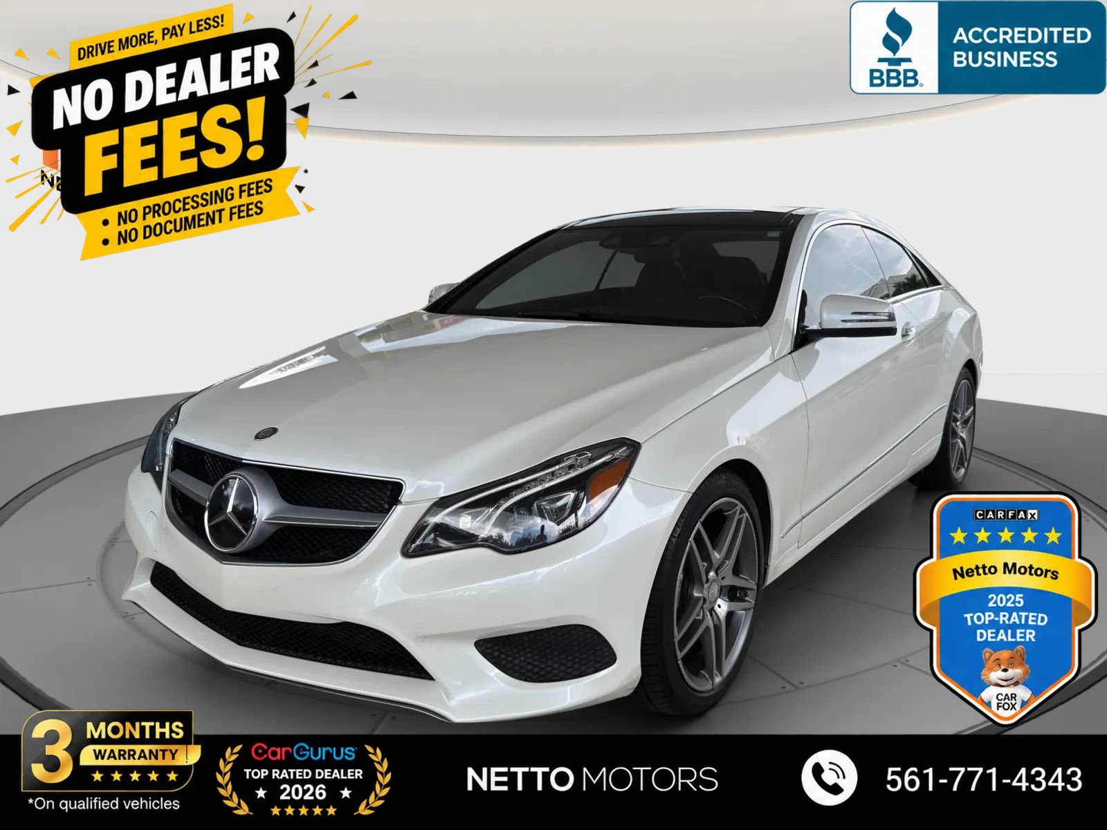 Used 2015 Mercedes-Benz E 400 Coupe image 1
