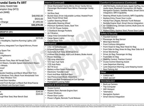 Certified 2025 Hyundai Santa Fe XRT AWD/4WD image 5