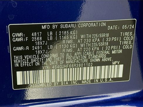 Used 2024 Subaru Crosstrek 2.5i Sport image 12